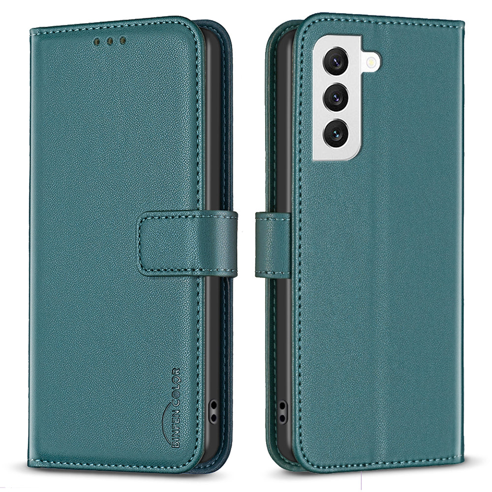 BINFEN COLOR BF17 For Samsung Galaxy S21 FE 5G Leather Phone Case Stand Wallet Smartphone Cover BINFEN COLOR BF17 For Samsung Galaxy S21 FE 5G Leather Phone Case Stand Wallet Smartphone Cover